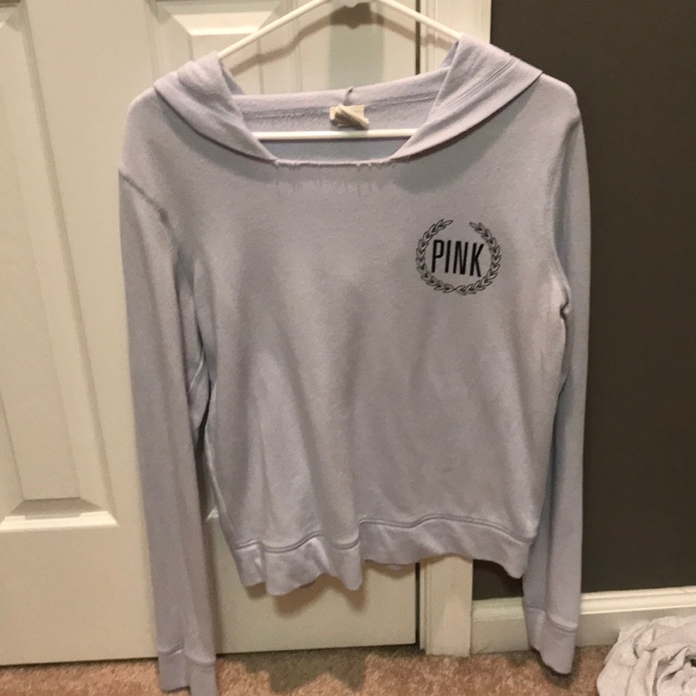 Pink hoodie
